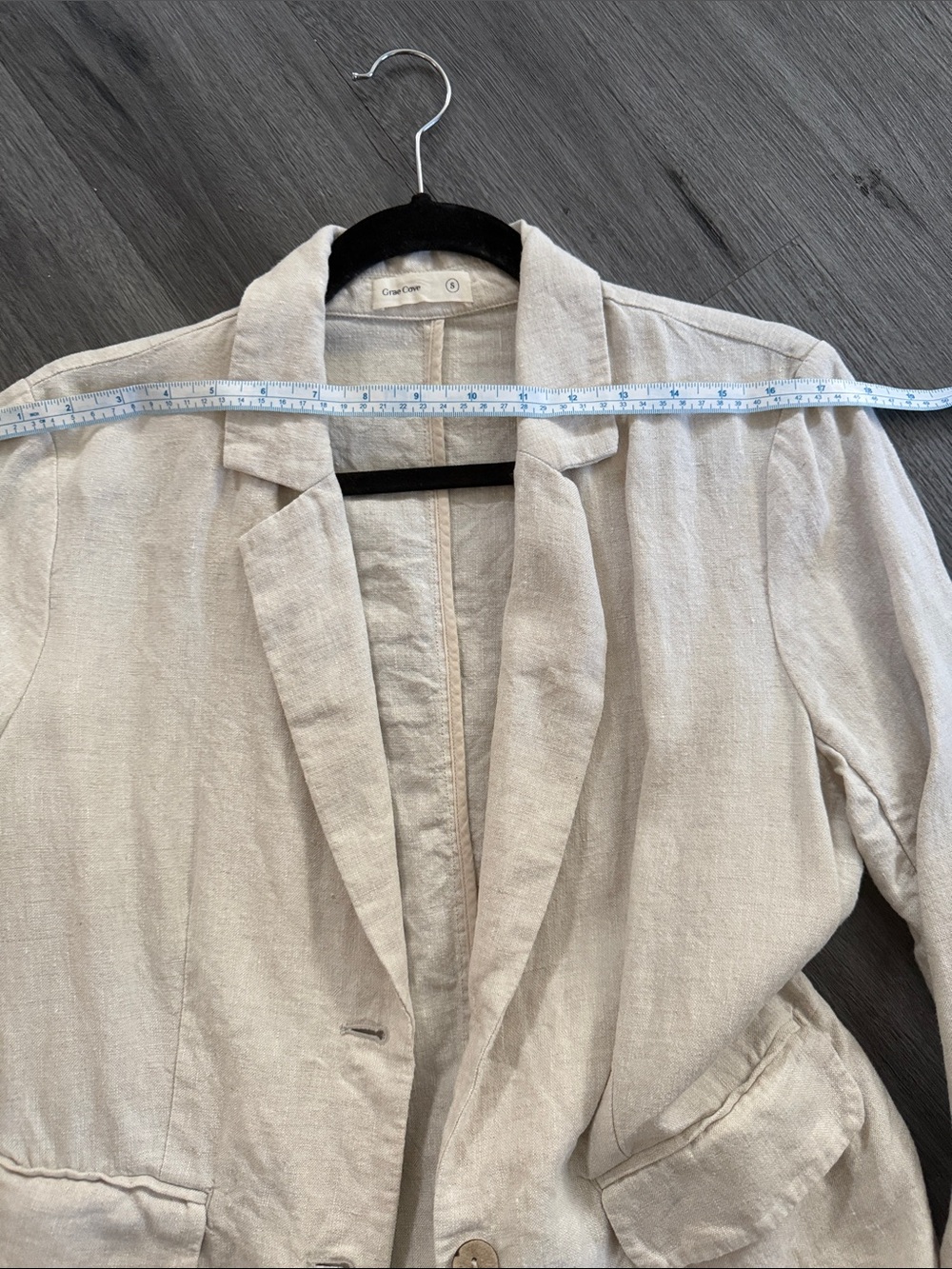Linen blazer - Picture 6 of 7
